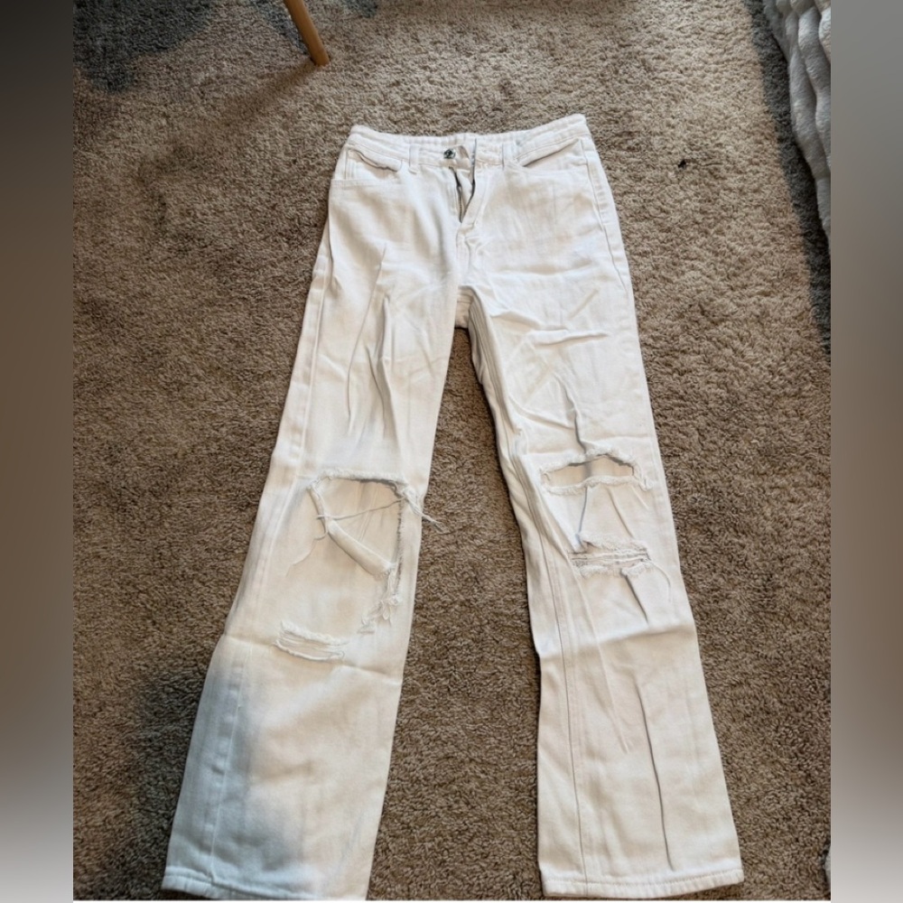 SHEIN distressed jeans